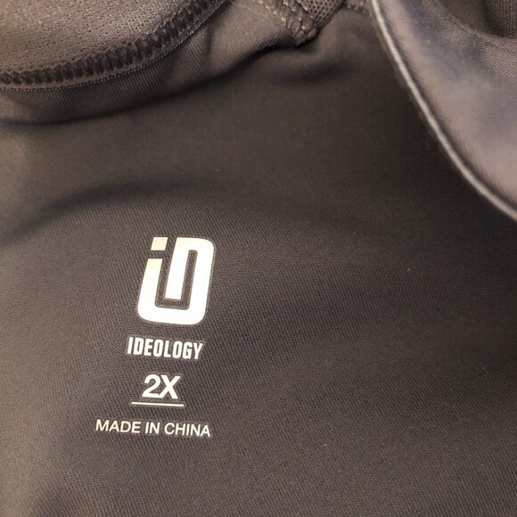 ID Idealogy Sports Bra - Size 2x - Charcoal Gray - Picture 4 of 5